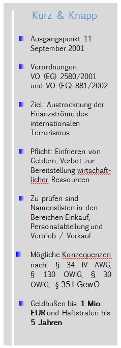 compliance kurz und knapp